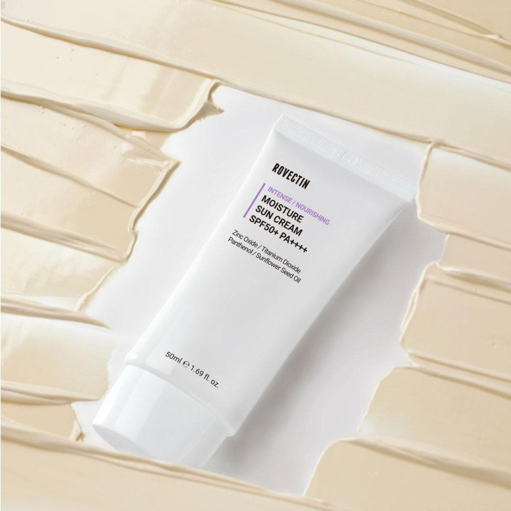 ROVECTIN Intense Moisture Sun Cream SPF50+ PA++++ 50ml Health & Beauty Kbeauty markham toronto free ship USA asian korean