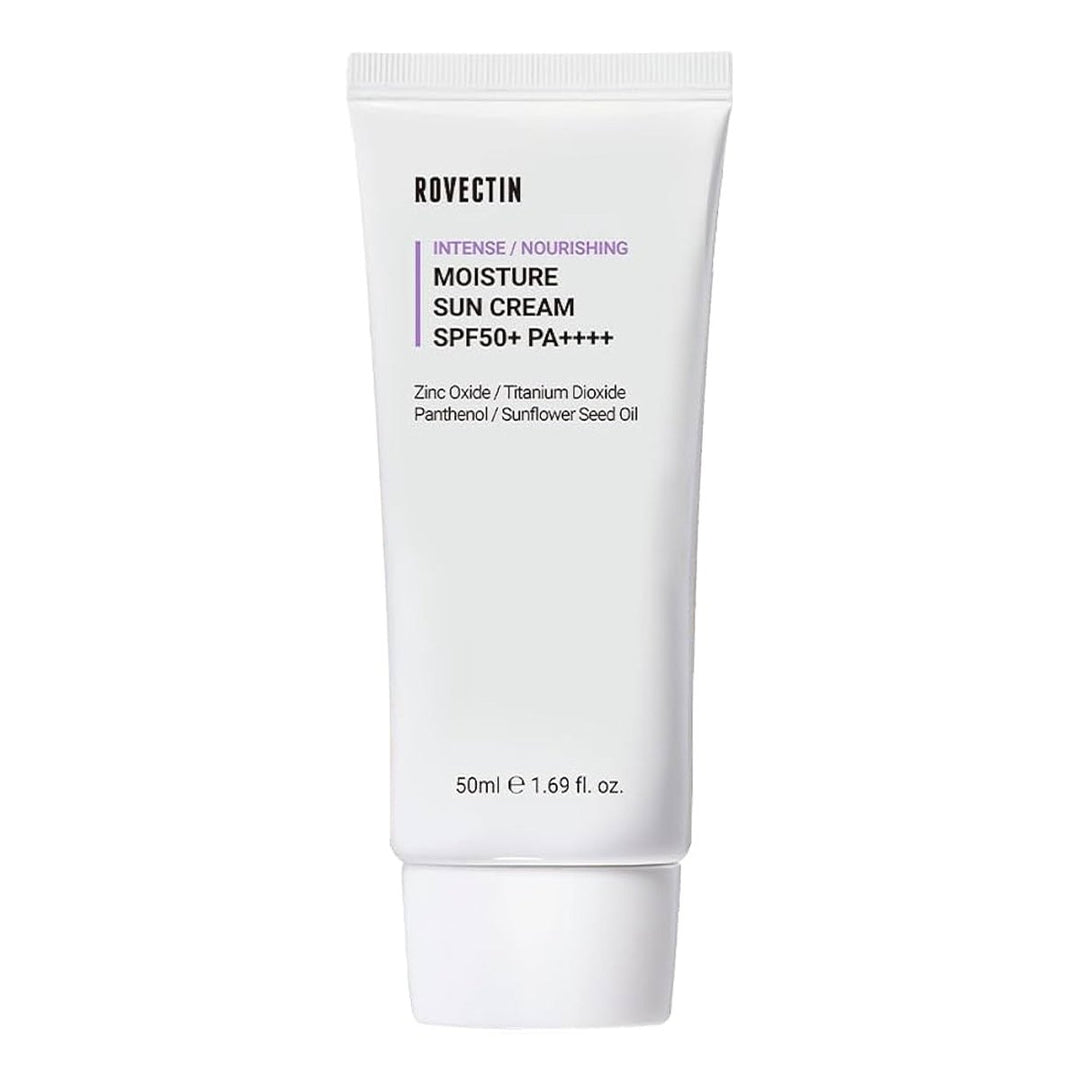 ROVECTIN Intense Moisture Sun Cream SPF50+ PA++++ 50ml Health & Beauty Kbeauty markham toronto free ship USA asian korean
