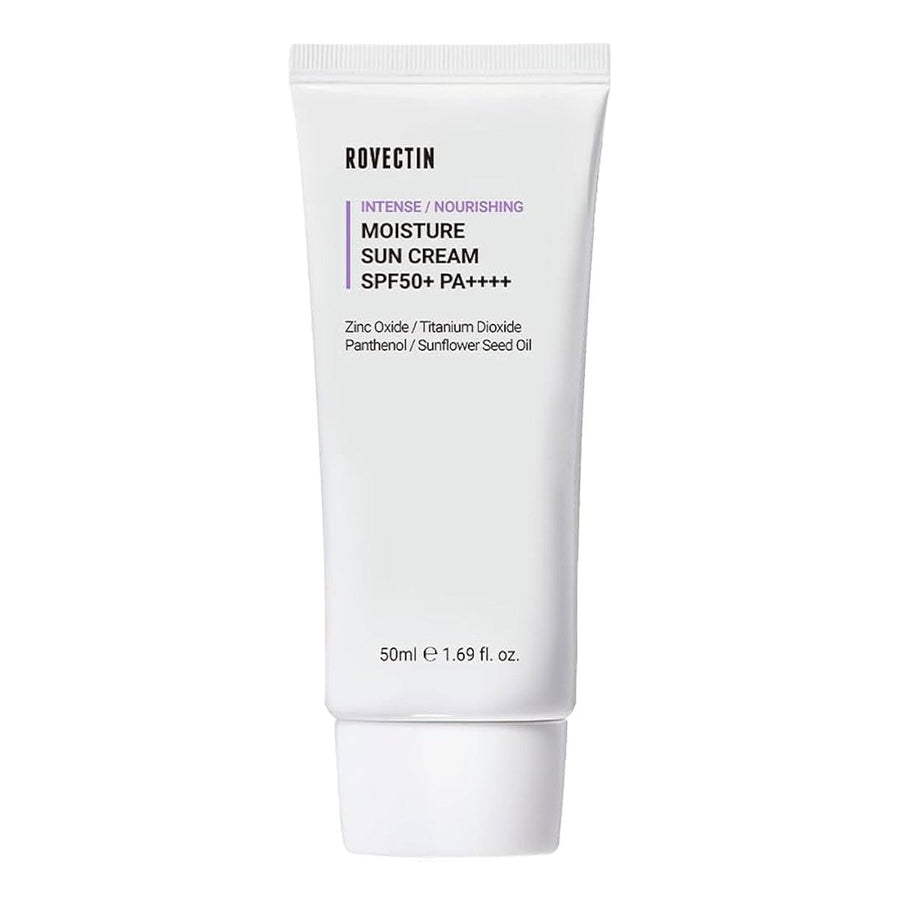 ROVECTIN Intense Moisture Sun Cream SPF50+ PA++++ 50ml Health & Beauty Kbeauty markham toronto free ship USA asian korean