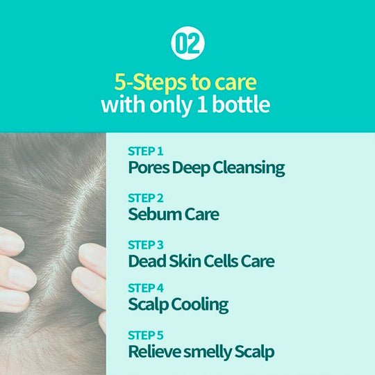 RYO Deep Cleansing & Cooling Shampoo 400ml x 3 oceanbuy.ca markham toronto free ship USA asian korean skincare