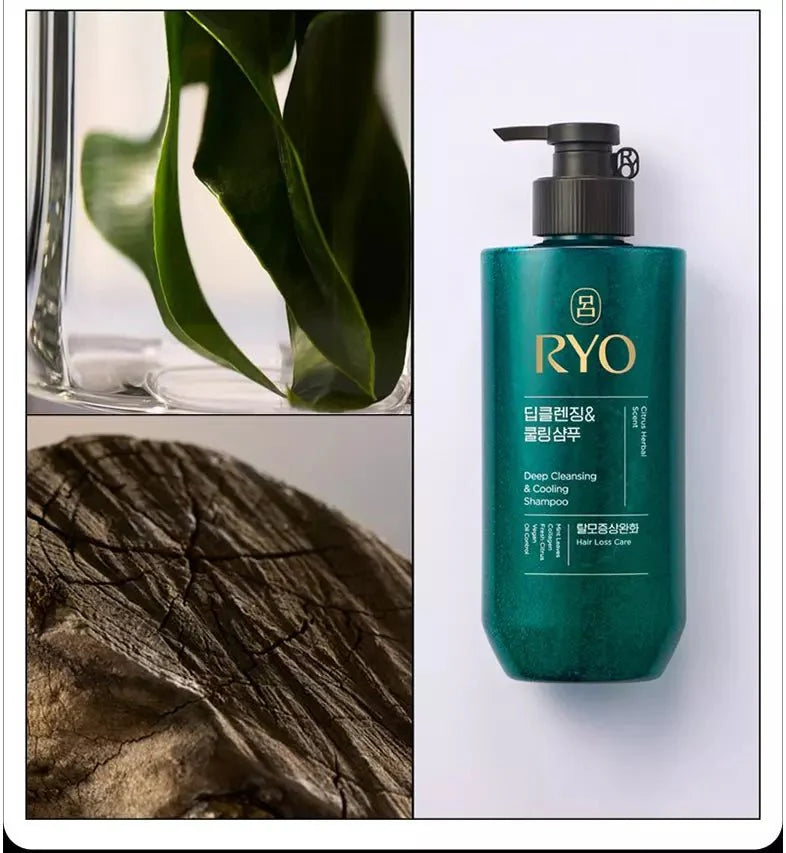 RYO Deep Cleansing & Cooling Shampoo 480ml Health & Beauty oceanbuy beauty markham toronto free ship USA asian korean skincare