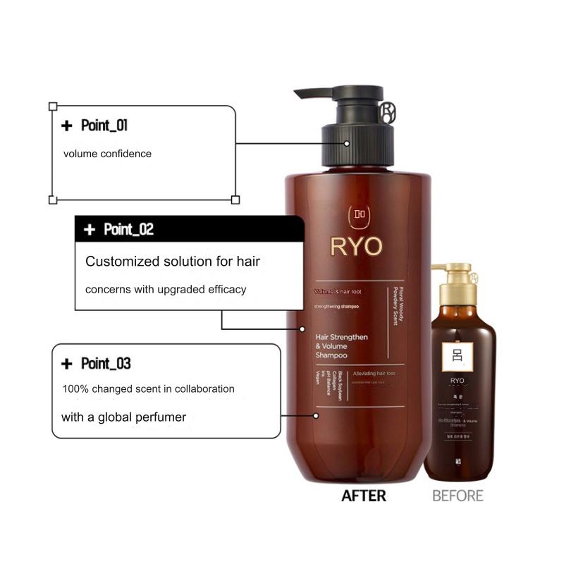 RYO Hair Strengthen & Volume Shampoo 480ml Health & Beauty oceanbuy.ca markham toronto free ship USA asian korean skincare