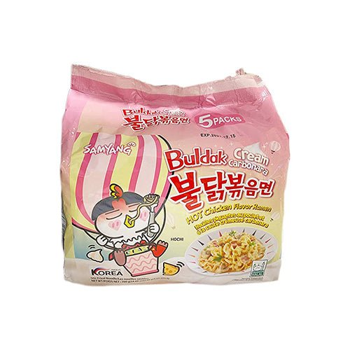 SAMYANG Buldak Cream Carbonara Hot Chicken Flavor Ramen Food, Beverages & Tobacco oceanbuy.ca markham toronto free ship USA asian korean skincare