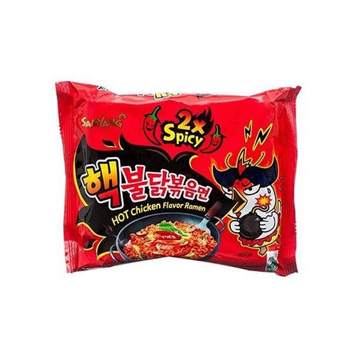 SAMYANG Hek Buldak Extra Spicy Roasted Chicken Ramen Nuclear Edition 5 Pack/Bag Food, Beverages & Tobacco oceanbuy.ca markham toronto free ship USA asian korean skincare