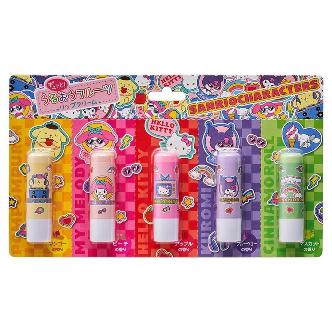 SANRIO Characters Lip Cream 5Pcs Health & Beauty oceanbuy beauty markham toronto free ship USA asian korean skincare