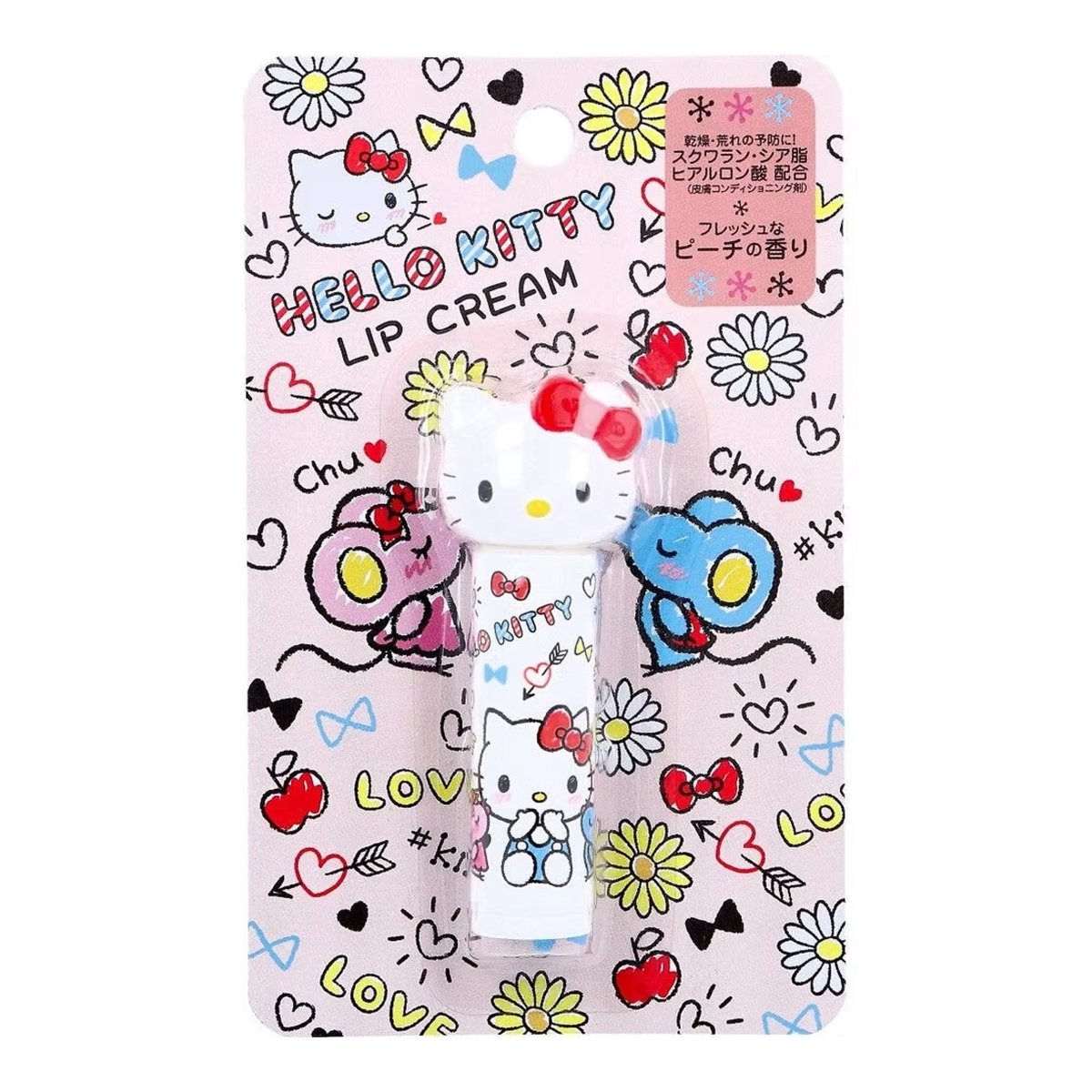 SANRIO Hello Kitty Lip Cream - Peach Health & Beauty oceanbuy beauty markham toronto free ship USA asian korean skincare