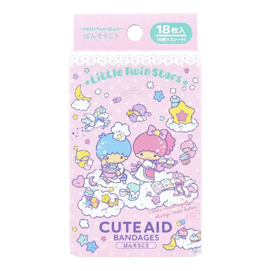 SANTAN Little Twin Stars Emergency Bandages 18Pcs Health & Beauty oceanbuy beauty markham toronto free ship USA asian korean skincare