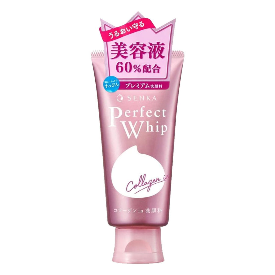 SHISEIDO Senka Perfect Whip Collagen in Cleansing Foam 120g Health & Beauty oceanbuy beauty markham toronto free ship USA asian korean skincare