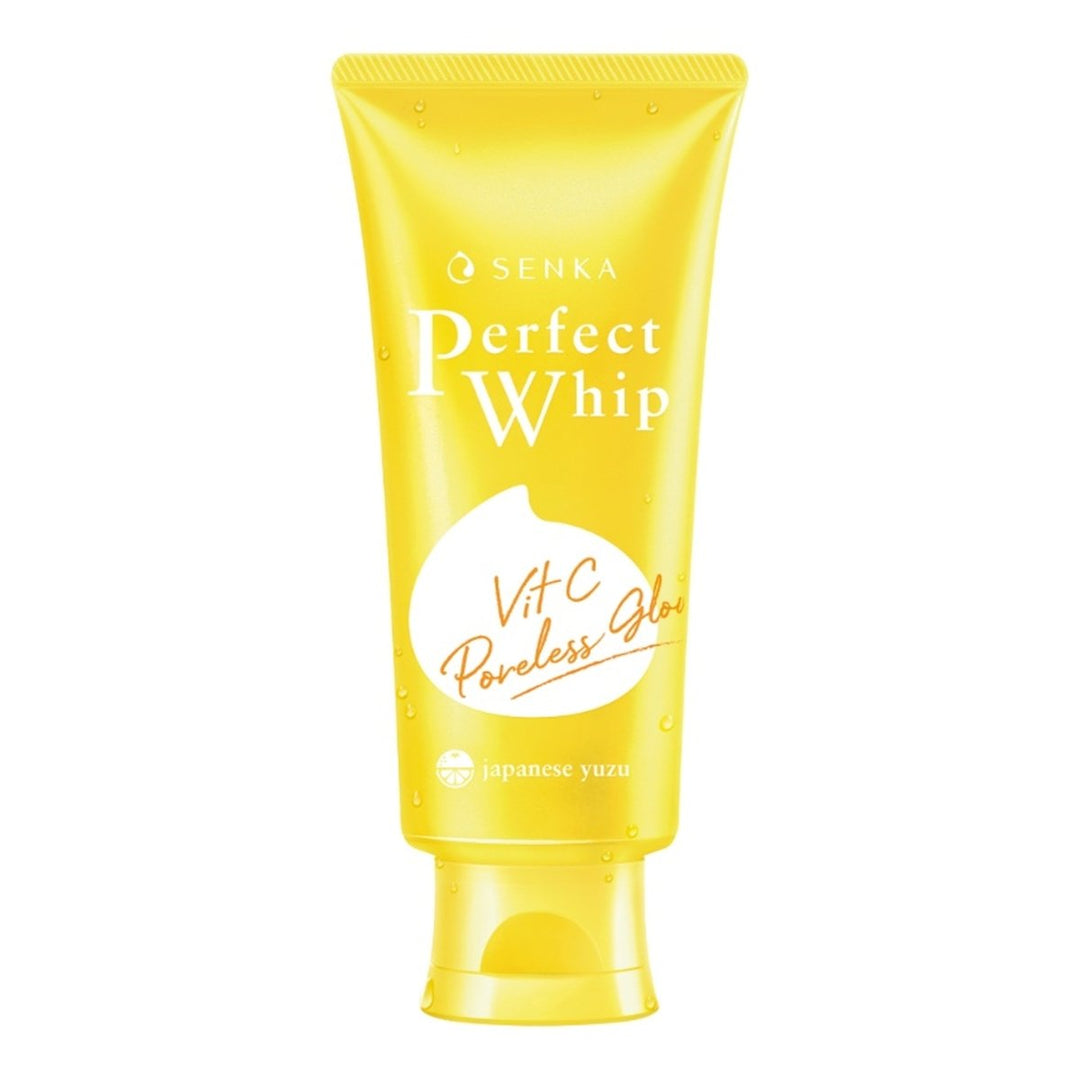 SHISEIDO Senka Perfect Whip Vitamin C Poreless Glow Facial Cleanser 100g Health & Beauty oceanbuy beauty markham toronto free ship USA asian korean skincare