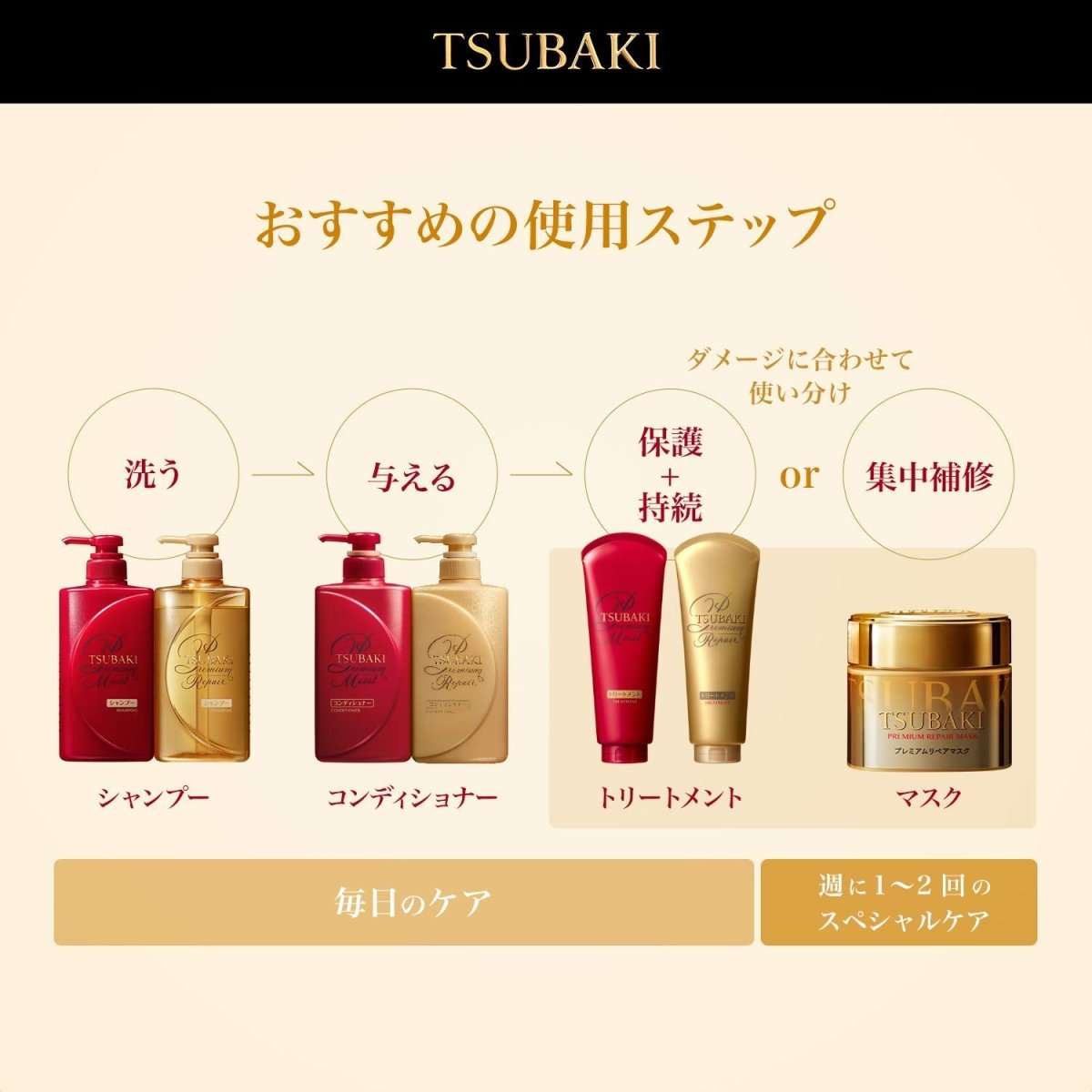 SHISEIDO Tsubaki Premium Repair Mask 180g (3 PACK) Health & Beauty oceanbuy.ca markham toronto free ship USA asian korean skincare