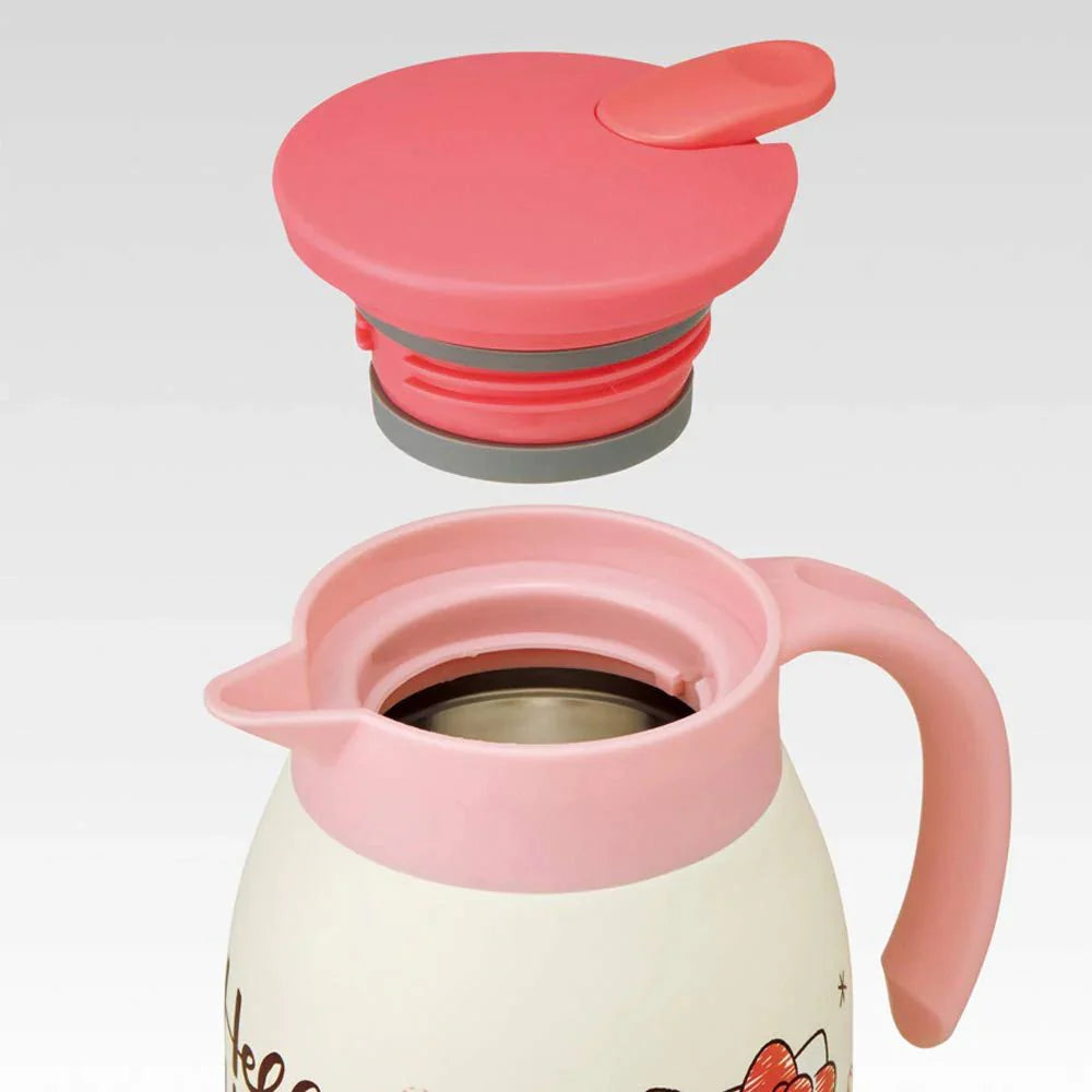 SKATER Stainless Steel Double Vacuum Tabletop Pot 600ml - Hello Kitty Home & Garden oceanbuy beauty markham toronto free ship USA asian korean skincare