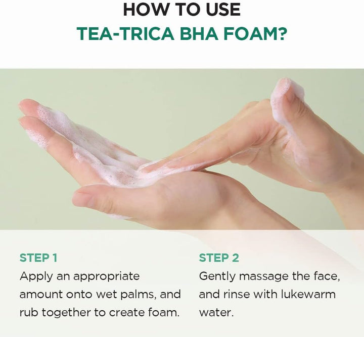 SKIN1004 Madagascar Centella Tea - Trica BHA Foam 125ml Health & Beauty oceanbuy beauty markham toronto free ship USA asian korean skincare