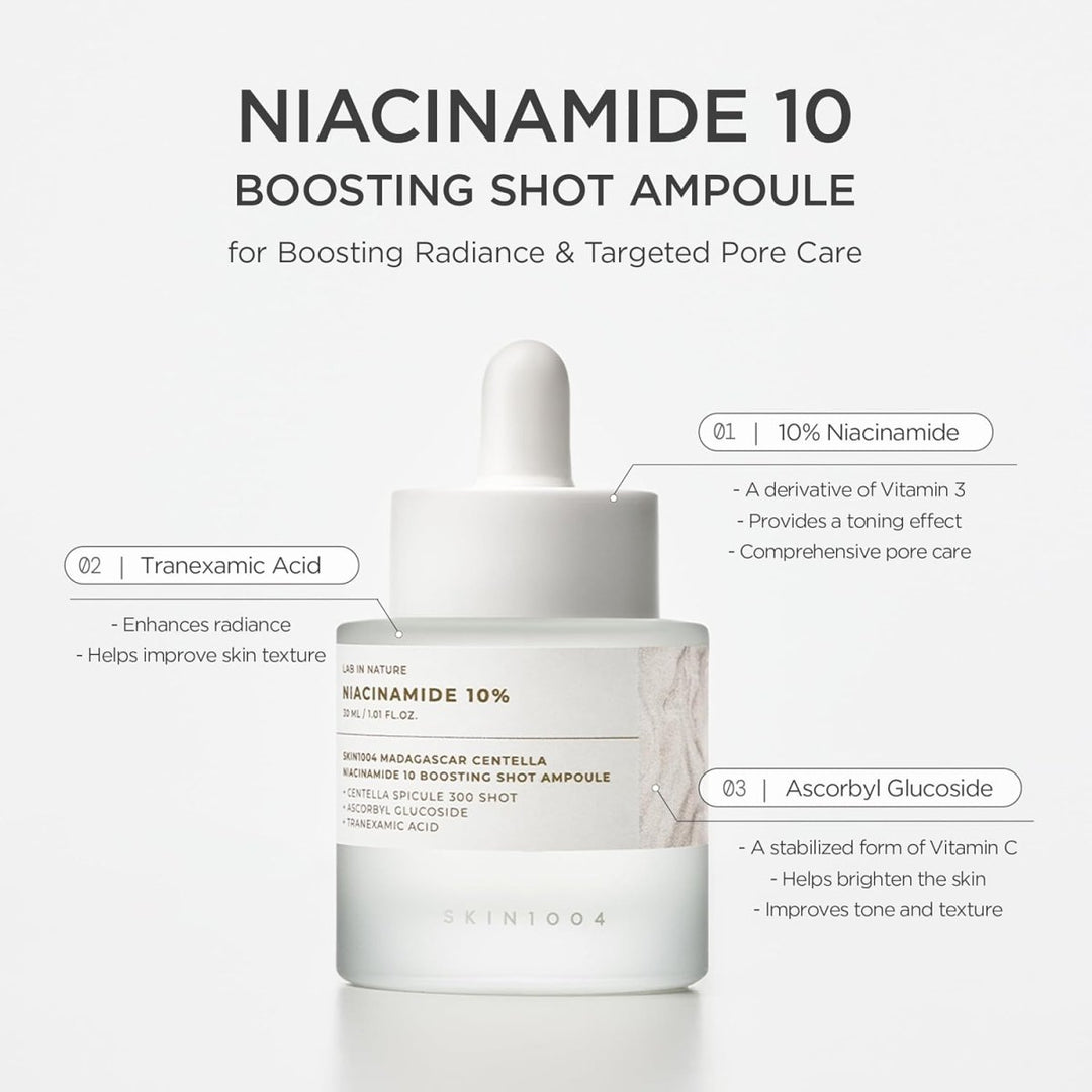 SKIN1004 Niacinamide 10 Boosting Shot Ampoule 30ml Health & Beauty 3