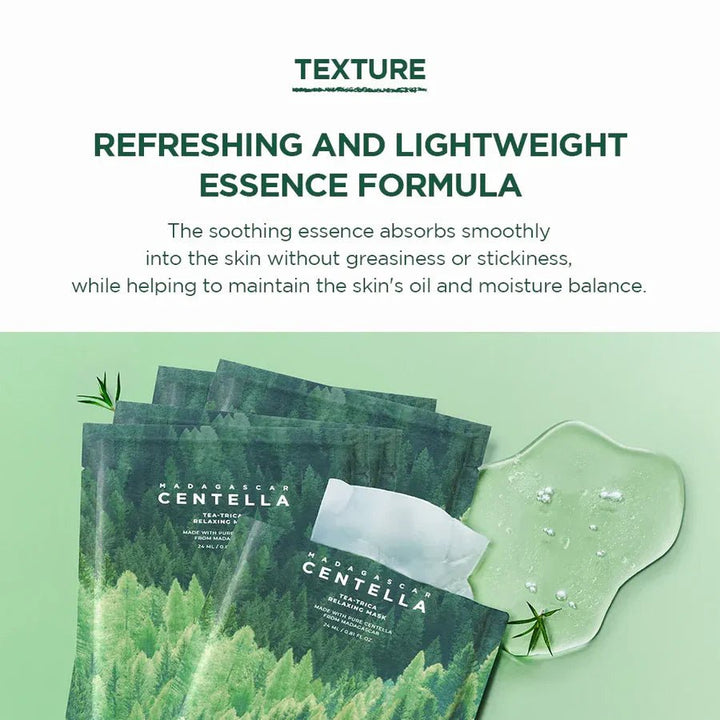 SKIN1004 Tea - Trica Relaxing Mask 5Pcs Health & Beauty 4