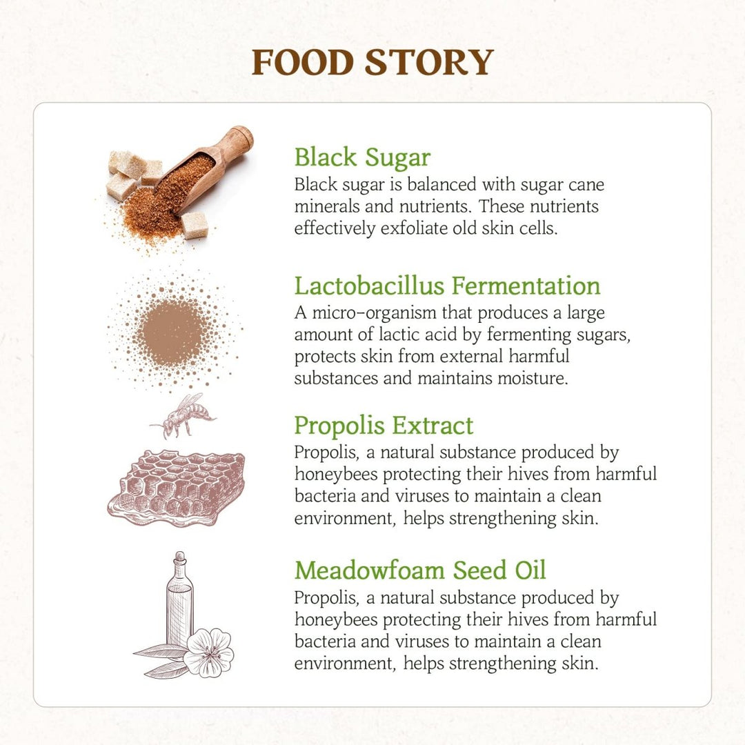 SKINFOOD Honey Sugar Food Mask 120g Health & Beauty oceanbuy.ca markham toronto free ship USA asian korean skincare