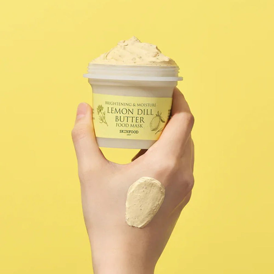 SKINFOOD Lemon Dill Butter Food Mask 120g Health & Beauty oceanbuy.ca markham toronto free ship USA asian korean skincare