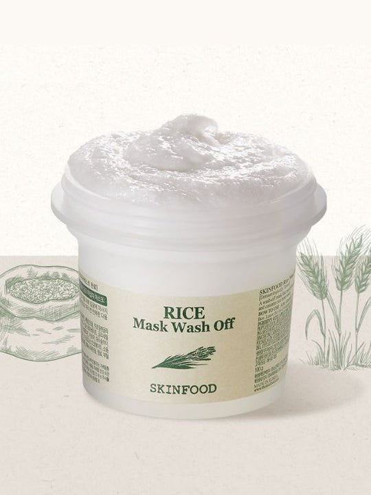 Skinfood Rice Mask Wash Off 120goceanbuy.ca markham toronto free ship USA #Collection1# #FACE MASK#NEW IN#SKIN CARE asian korean skincare