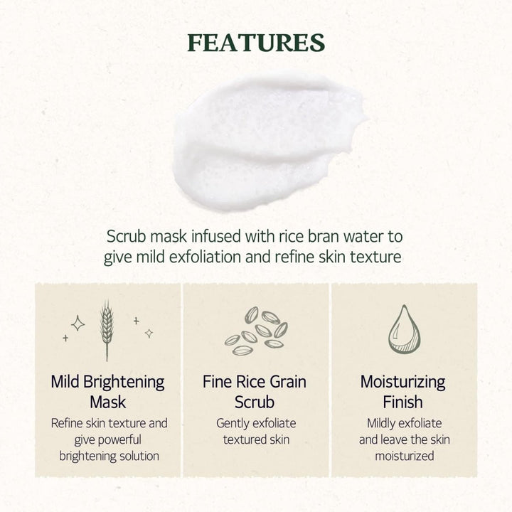 SKINFOOD Rice Mask Wash Off 120g oceanbuy beauty markham toronto free ship USA asian korean skincare