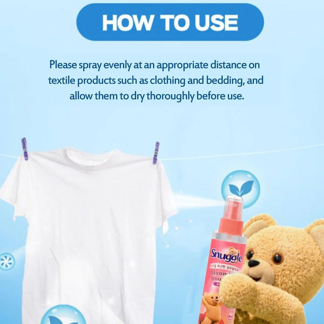 SNUGGLE Fabric Freshener 150ml - Huggable Sunshine Home & Garden 5