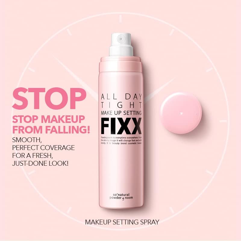 SO NATURAL All Day Tight Make Up Setting Fixx 75ml Health & Beauty oceanbuy.ca markham toronto free ship USA asian korean skincare