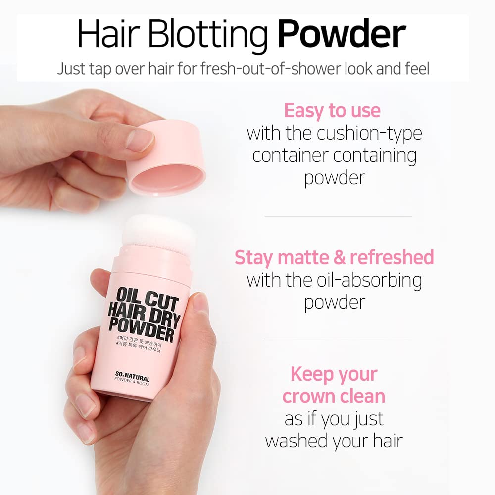 SO NATURAL Oil Cut Hair Dry Powder 20g Health & Beauty oceanbuy.ca markham toronto free ship USA asian korean skincare