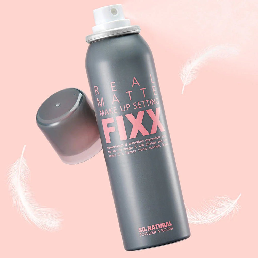 SO NATURAL Real Matte Makeup Setting Fixx 75ml Health & Beauty oceanbuy beauty markham toronto free ship USA asian korean skincare