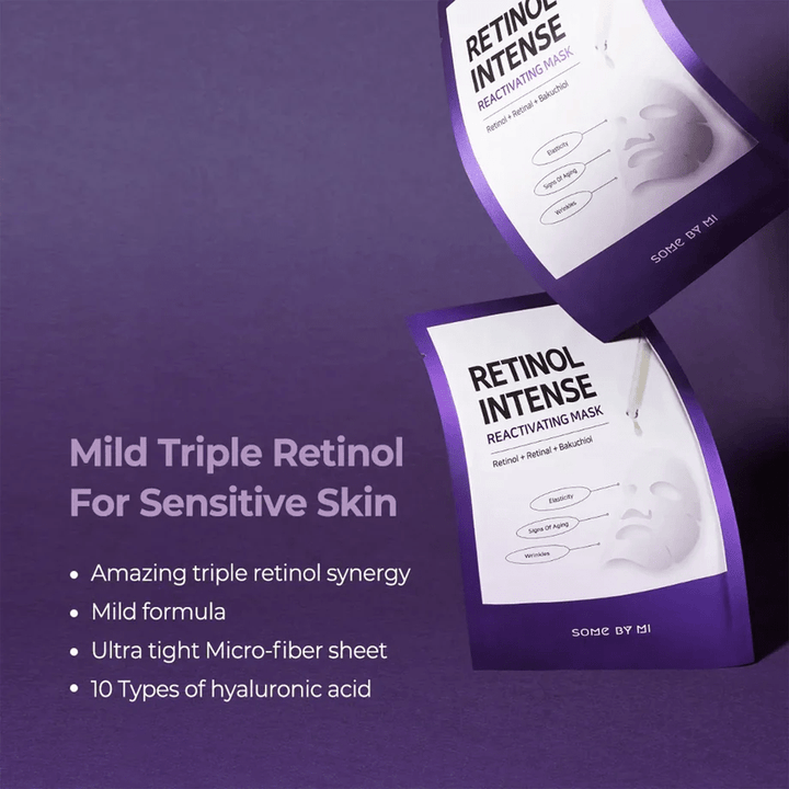SOME BY MI Retinol Intensive Reactivating Mask 1Pcs Health & Beauty oceanbuy beauty markham toronto free ship USA asian korean skincare