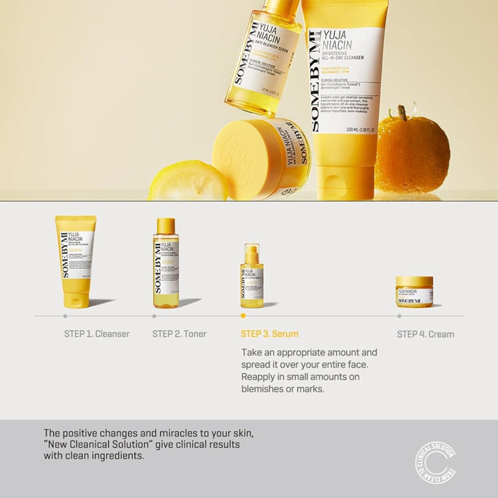 SOME BY MI Yuja Niacin Anti Blemish Serum 50mlHealth & Beauty oceanbuy.ca markham toronto free ship USA asian korean skincare