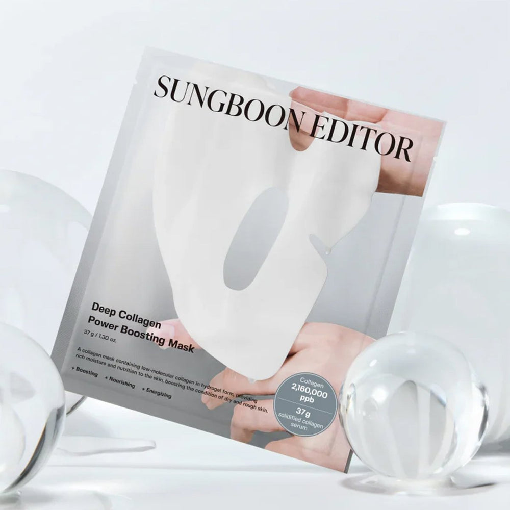 SUNGBOON EDITOR Deep Collagen Power Boosting Mask 4Pcs Health & Beauty oceanbuy beauty markham toronto free ship USA asian korean skincare