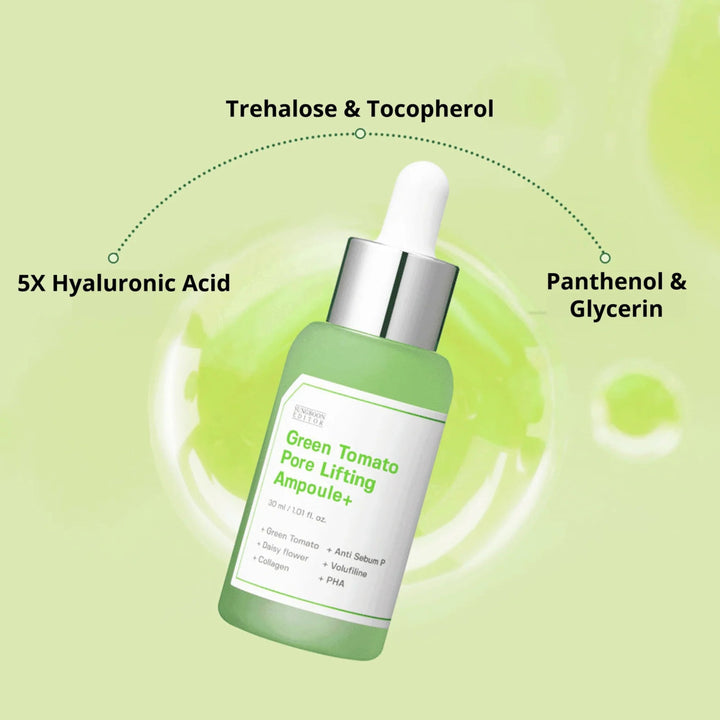 SUNGBOON EDITOR Green Tomato Pore Lifting Ampoule 30ml Health & Beauty Kbeauty markham toronto free ship USA asian korean
