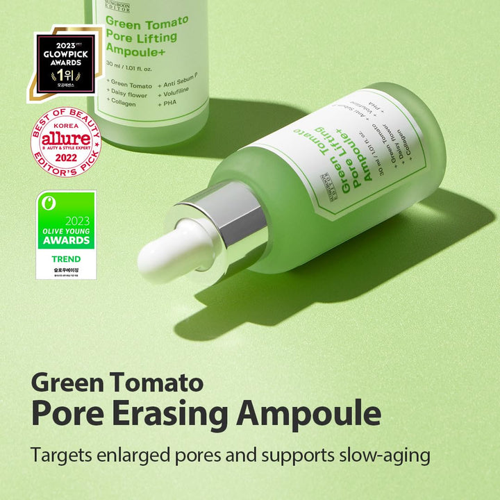 SUNGBOON EDITOR Green Tomato Pore Lifting Ampoule 30ml Health & Beauty Kbeauty markham toronto free ship USA asian korean