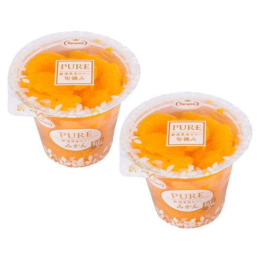 TARAMI Pure Fruit Jelly 270g*2 Pack - Mandarin orange Food, Beverages & Tobacco oceanbuy beauty markham toronto free ship USA asian korean skincare