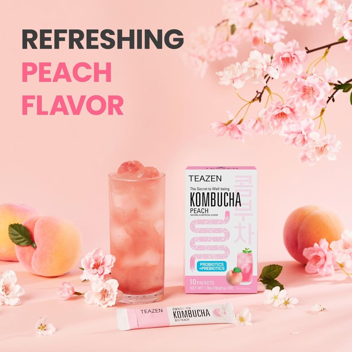 Teazen Kombucha 5gx10pk/BOX oceanbuy.ca markham toronto free ship USA asian korean skincare