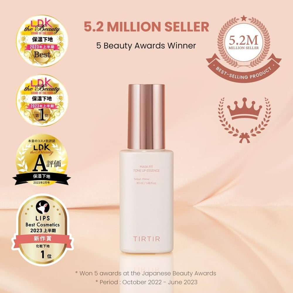 TIRTIR Mask Fit Tone Up Essence 30ml - Beige Health & Beauty oceanbuy beauty markham toronto free ship USA asian korean skincare