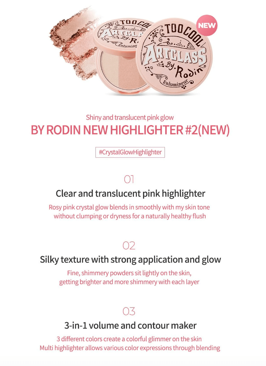 TOO COOL FOR SCHOOL Artclass By Rodin Highlighter 11g - #2 Luminous Health & Beauty oceanbuy beauty markham toronto free ship USA asian korean skincare