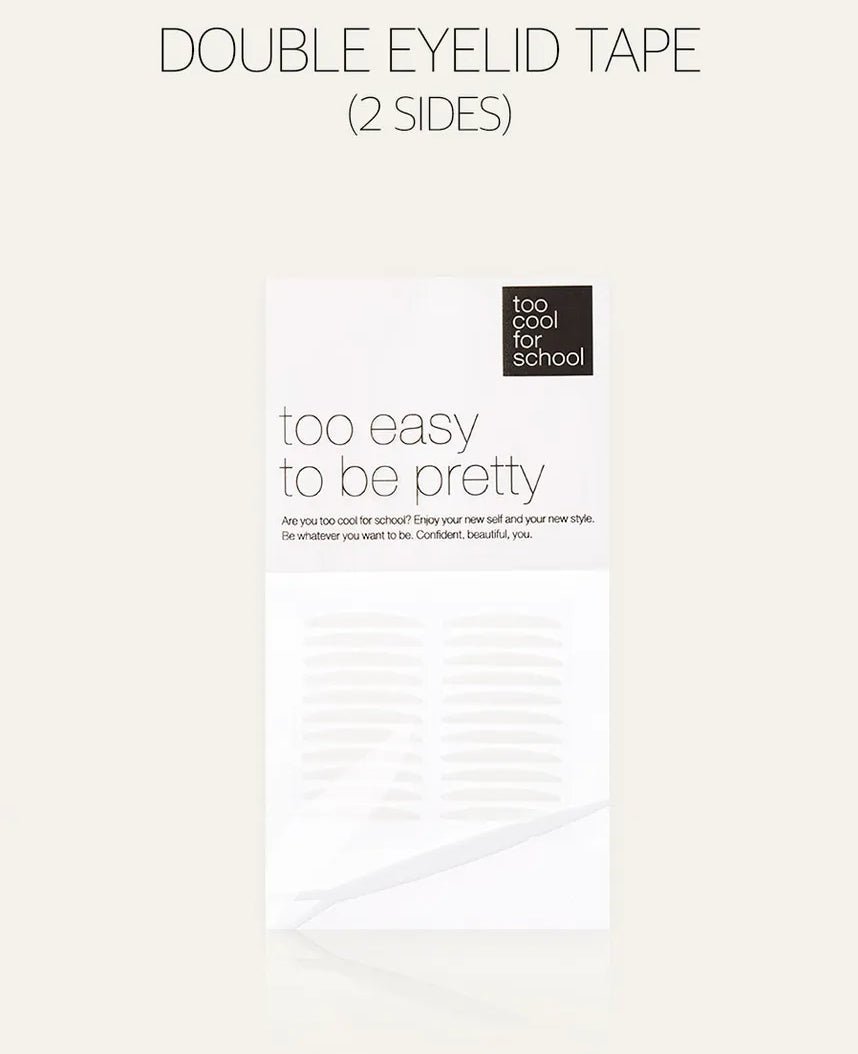 TOO COOL FOR SCHOOL Double - Side Double Eyelid Tape 22 Pairs Health & Beauty