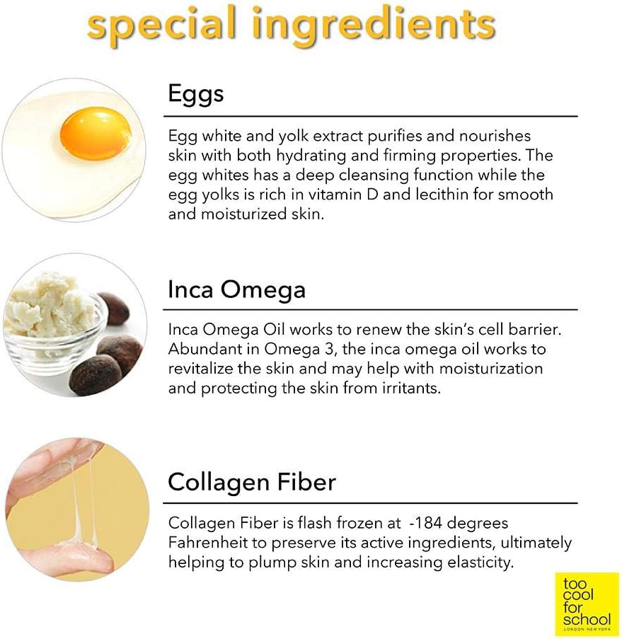 TOO COOL FOR SCHOOL Egg Mellow Cream 50g Health & Beauty