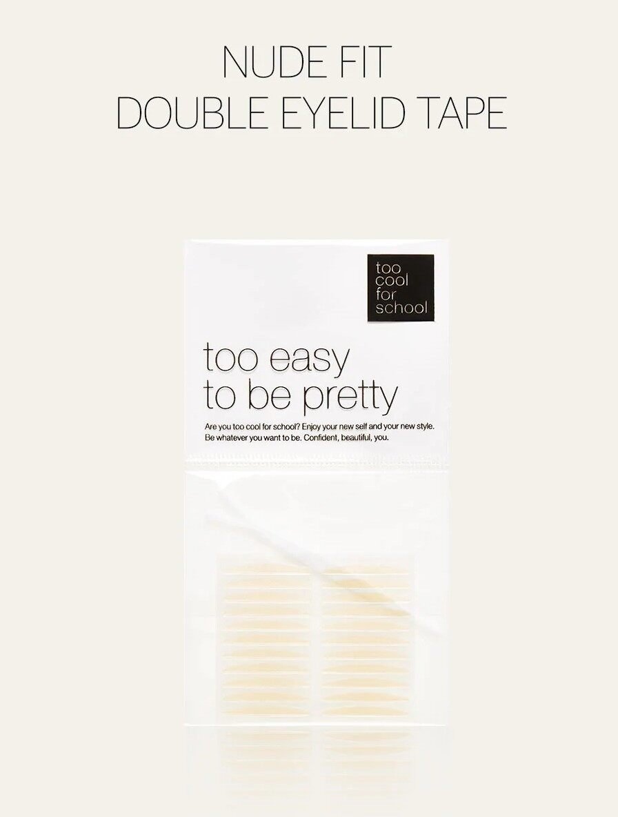 TOO COOL FOR SCHOOL Nude Fit Double Eyelid Tape 22 Pairs Home & Garden