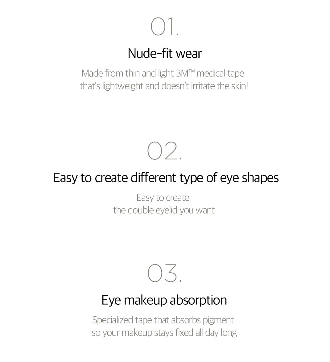 TOO COOL FOR SCHOOL Nude Fit Double Eyelid Tape 22 Pairs Home & Garden