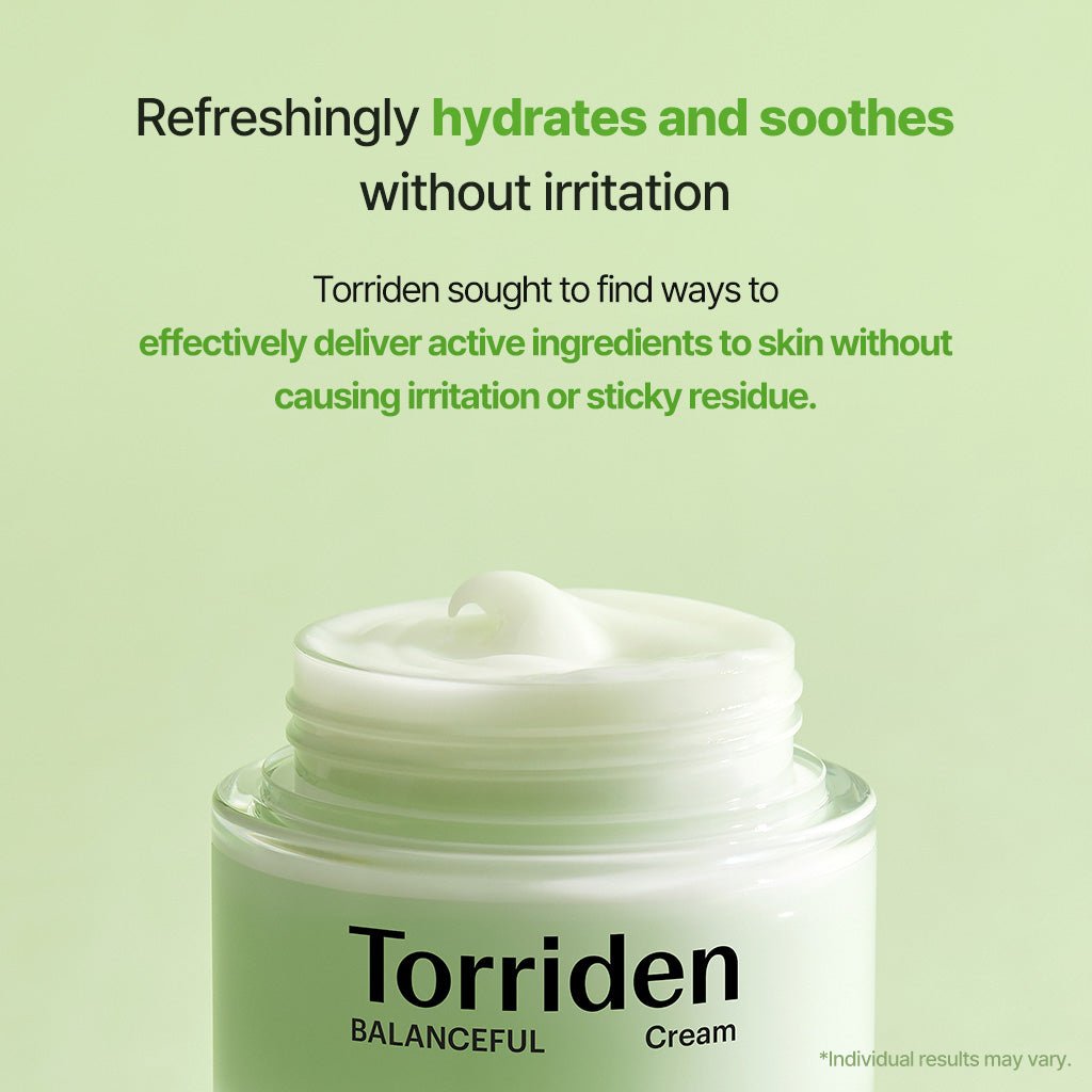 TORRIDEN Balanceful Cica Cream 80ml Health & Beauty oceanbuy.ca markham toronto free ship USA asian korean skincare