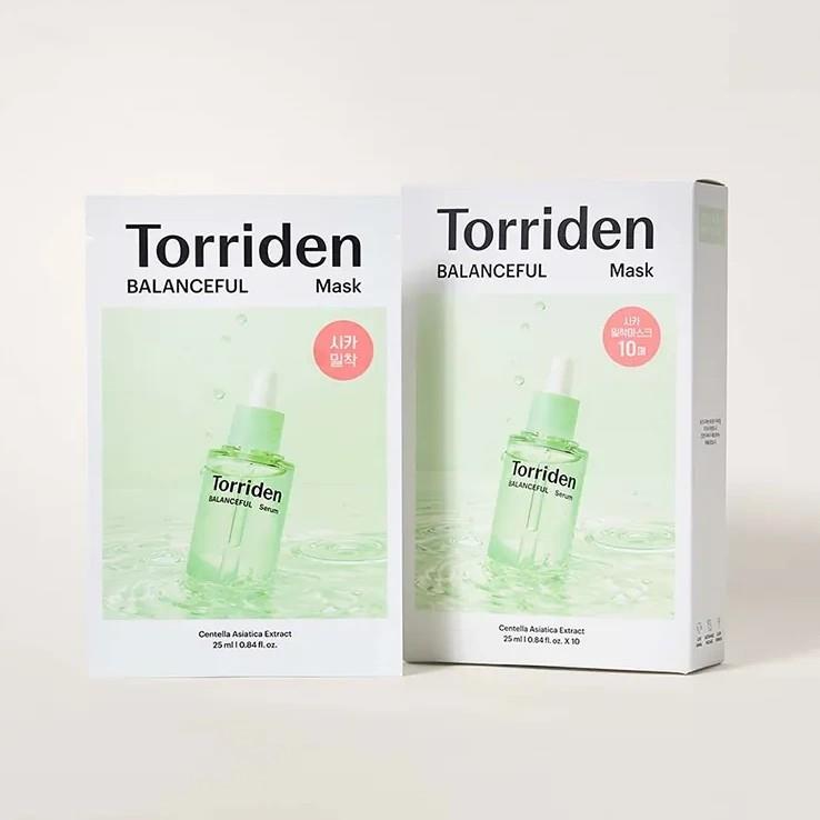 TORRIDEN Balanceful Cica Mask 10Pcs Health & Beauty oceanbuy.ca markham toronto free ship USA asian korean skincare