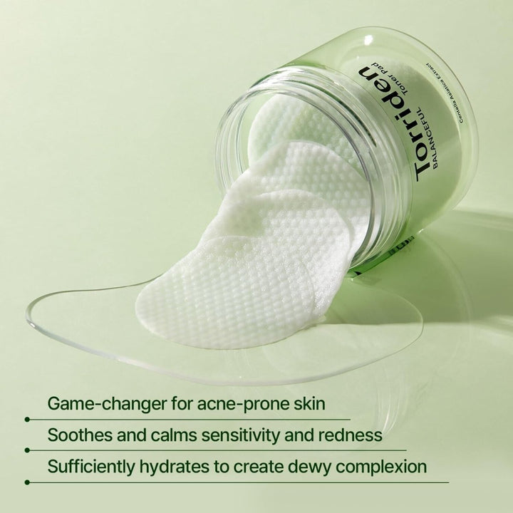 TORRIDEN Balanceful Cica Toner Pad 60 Pads Health & Beauty oceanbuy.ca markham toronto free ship USA asian korean skincare
