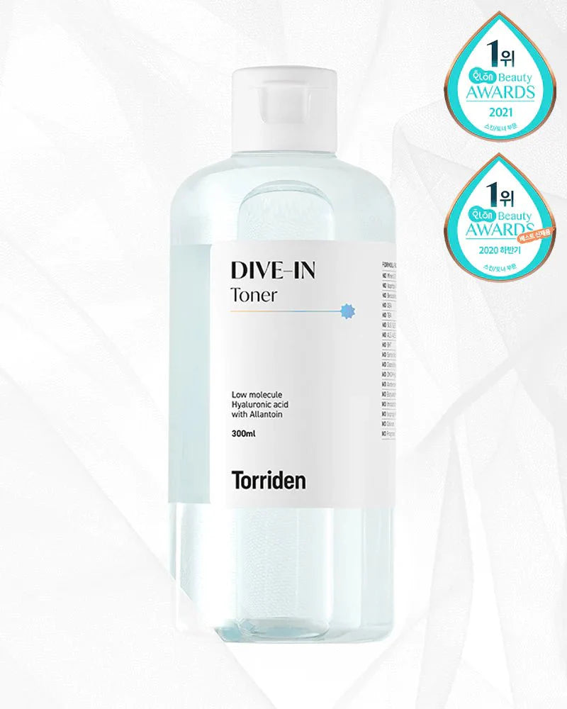 TORRIDEN DIVE - IN Low Molecule Hyaluronic Acid Toner 300ml Health & Beauty oceanbuy.ca markham toronto free ship USA asian korean skincare