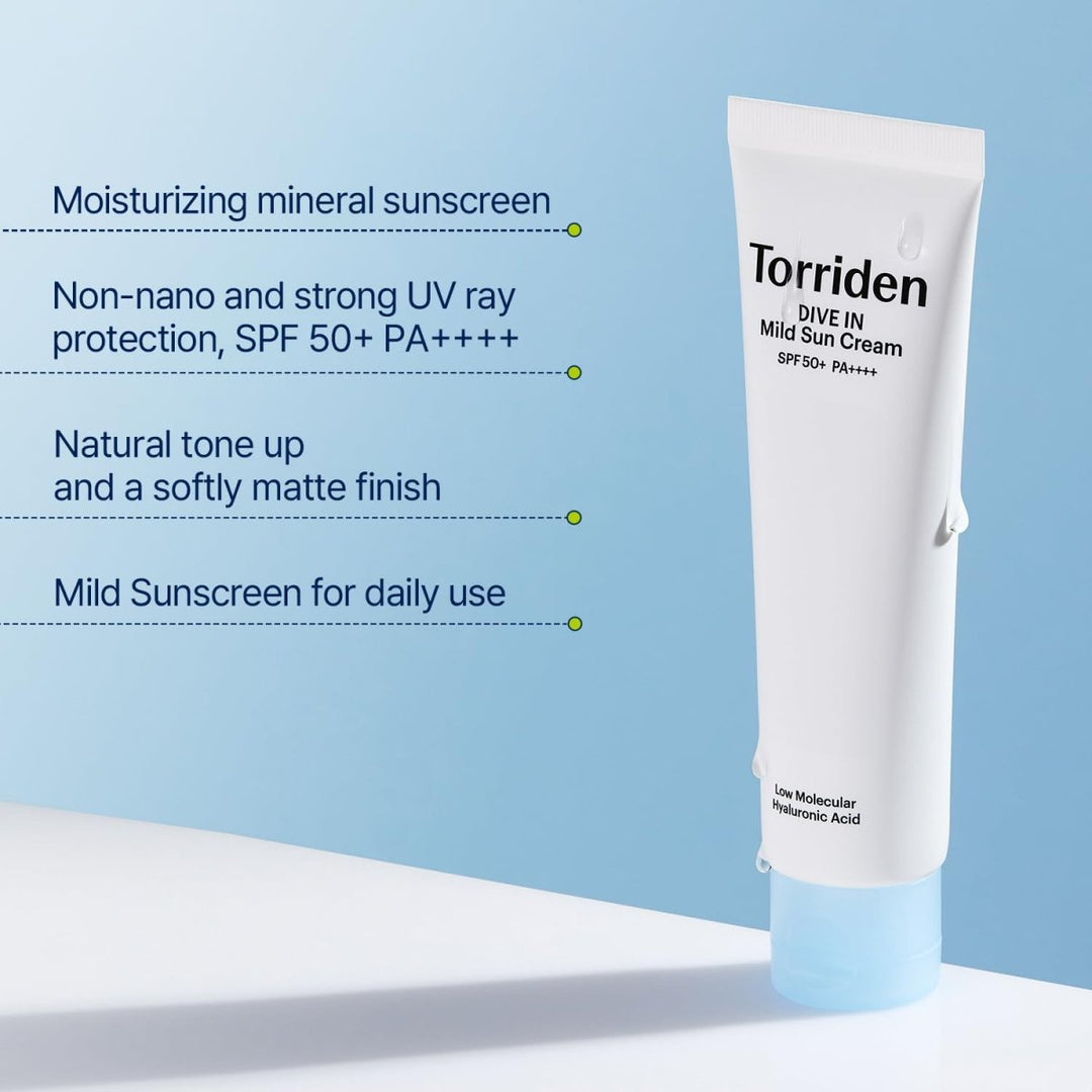 TORRIDEN DIVE - IN Mild Sun Cream 60ml Health & Beauty