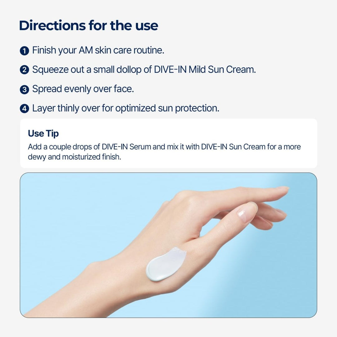 TORRIDEN DIVE - IN Mild Sun Cream 60ml Health & Beauty