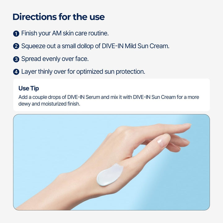 TORRIDEN DIVE - IN Mild Sun Cream 60ml Health & Beauty