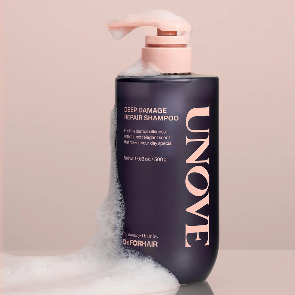UNOVE shampoo for silky smooth hair and deep repair