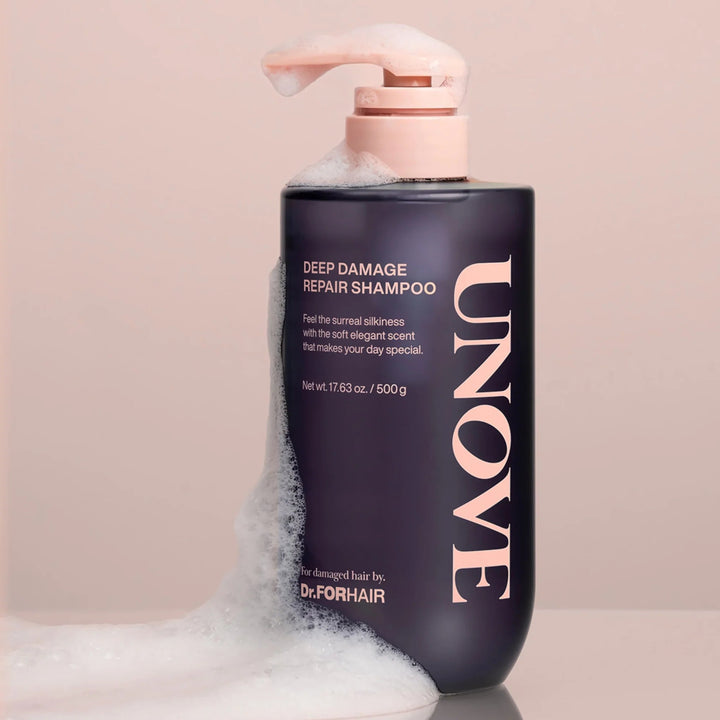 UNOVE shampoo for silky smooth hair and deep repair