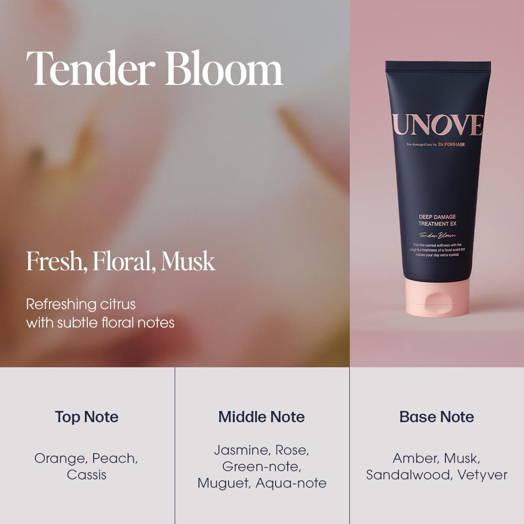 UNOVE Deep Damage Treatment EX 207ml – Korean Hair Treatment for Damaged Hair