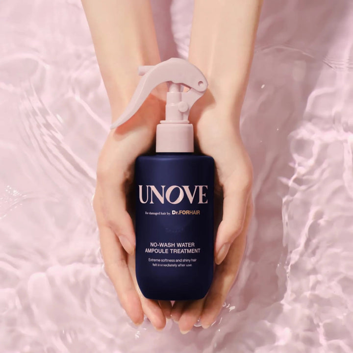 UNOVE No-Wash Water Ampoule Treatment 200ml – Korean leave-in hair treatment